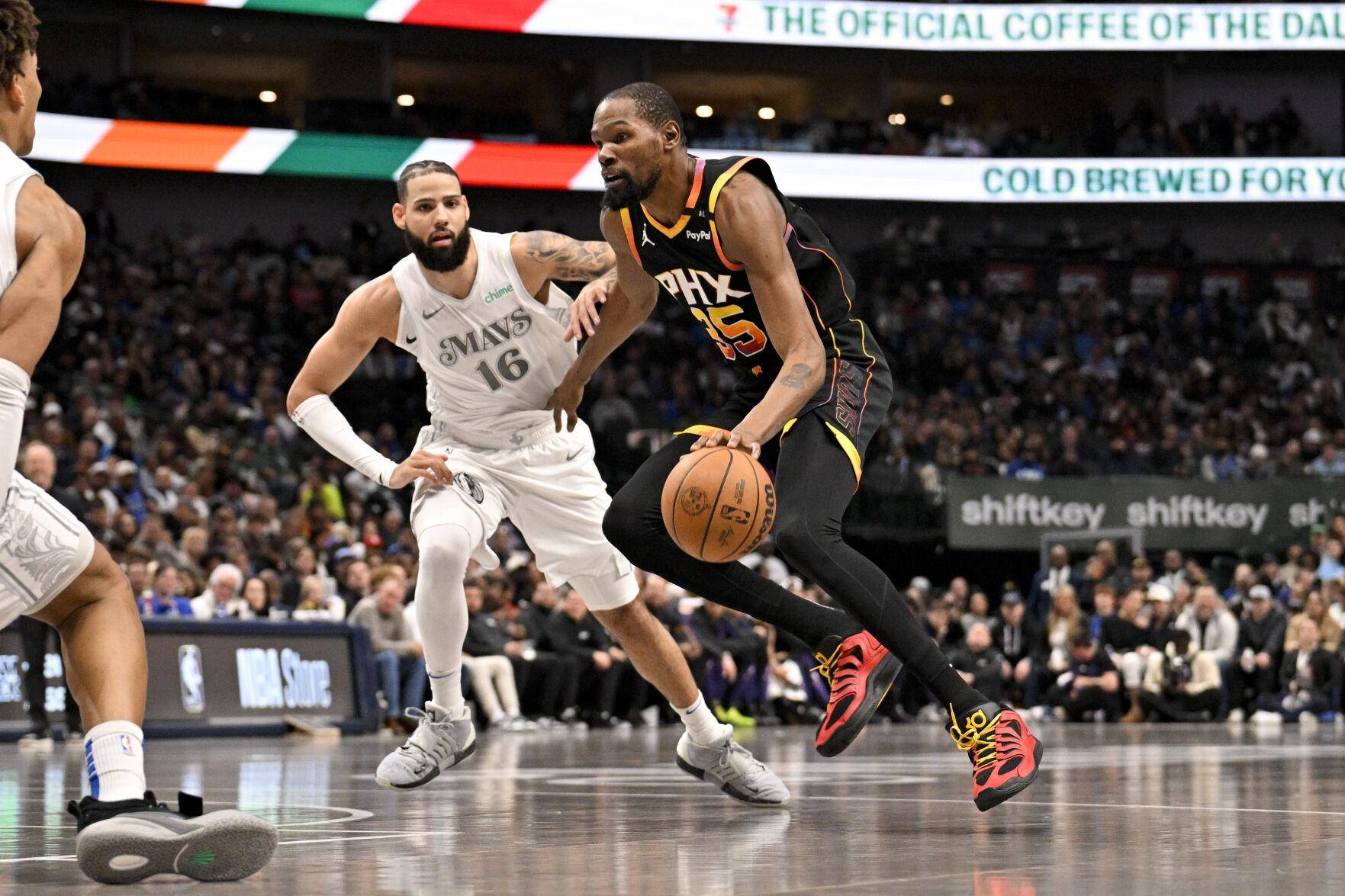 太阳双枪合砍60分，力擒独行侠